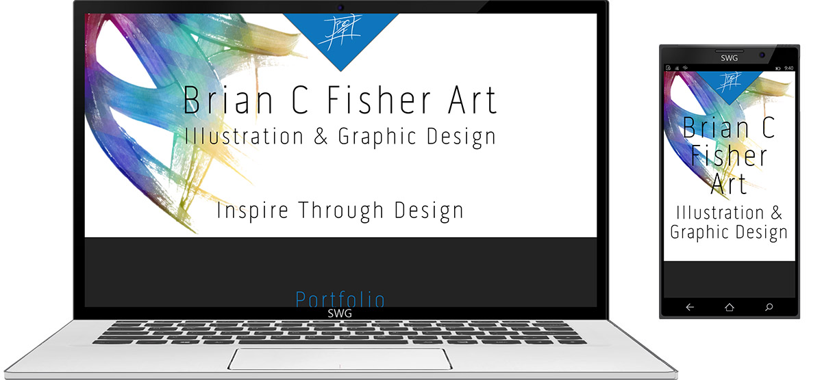 Brian Fisher Art Website Design