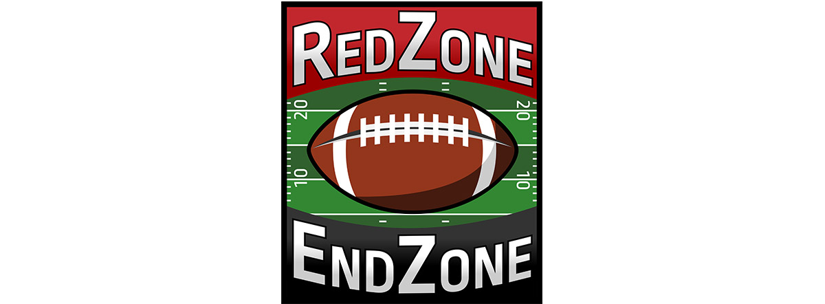 RedZone to EndZone Vector Logo Branding Design